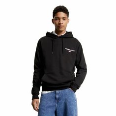 Худи Tommy Jeans TJM REG ENTRY GRAPHI, размер S, , черный
