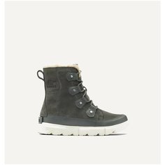 Ботинки SOREL EXPLORER II JOAN FAUX FUR WP, размер RU 38.5 US 7.5, серый