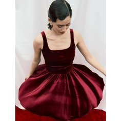 Платье WONDERCLO, размер 48/XL, бордовый