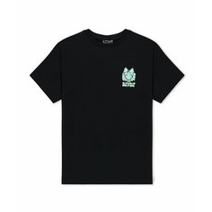 Футболка RIPNDIP Ripndip, 1 шт., размер L, черный, голубой