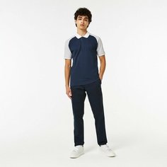 Брюки LACOSTE Slim fit, размер T42, черный