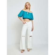 Блуза Concept club, размер XL, бирюзовый