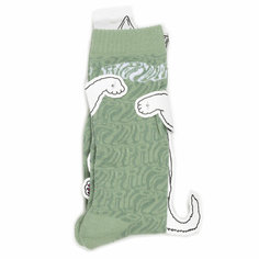 Носки RIPNDIP Носки с узором Wilshire - Pine, размер Универсальный, серый, белый, зеленый