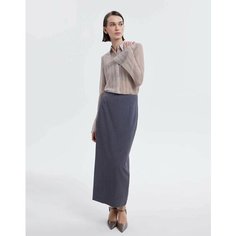 Юбка Gloria Jeans GJ BLACK, размер XS (38-40), серый