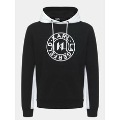 Худи Karl Lagerfeld, размер XL, , черно-белый