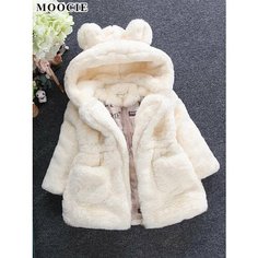 Шуба MOOCIE, размер 110, white