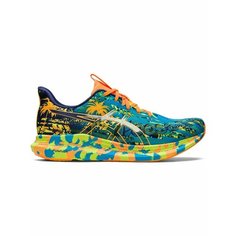 Кроссовки ASICS NOOSA TRI 14, полнота F, размер 9,5 US, оранжевый, бирюзовый, синий