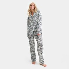 Пижама Kaftan, размер 40, зеленый