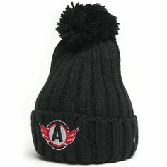 Шапка Atributika & Club ХК Автомобилист для мужчин, размер 55-58, черный