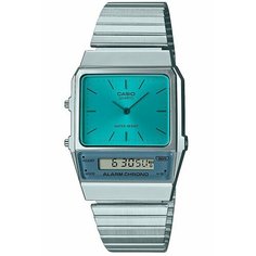 Наручные часы CASIO, зеленый