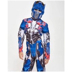 Костюм СуперГерой "Оптимус Прайм S", с мышцами, от 4 лет Super Hero