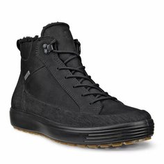 Кеды ECCO SOFT 7 TRED M, полнота F (EU)/ на среднюю стопу, размер 42, черный
