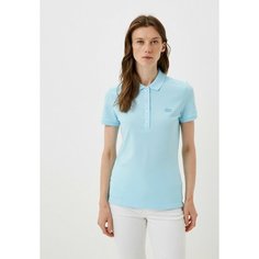 Поло LACOSTE, размер T34, светло-синий