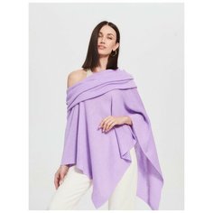 Пончо Lesnikova Design, размер 44-52, сиреневый