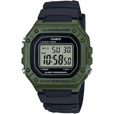 Наручные часы CASIO, черный, хаки