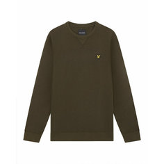 Свитшот Lyle & Scott Crew Neck Sweatshirt, размер XL, , Olive