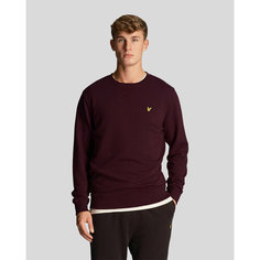 Свитшот Lyle & Scott Crew Neck Sweatshirt, размер XL, , burgundy