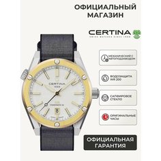 Наручные часы Certina, черный/золотой/серебряный