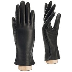 Перчатки ELEGANZZA для женщин, размер 6.5, black