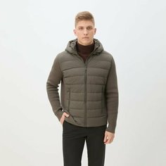Куртка Maison David, размер XXL, серо-зеленый