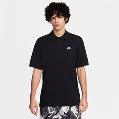 Поло спортивное NIKE Club, размер L, black/white