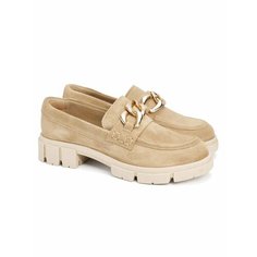 Мокасины Clarks, размер 41, бежевый