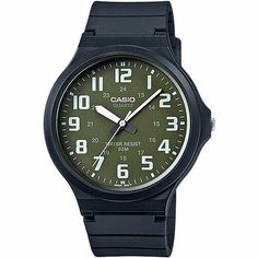 Наручные часы CASIO, зеленый, черный