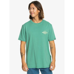 Футболка Quiksilver, размер 52, зелёный