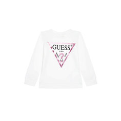 Лонгслив GUESS, размер 6, белый