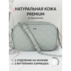 Сумка кросс-боди , фактура зернистая, серый Mi Backpack