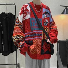 Пуловер MOOCIE, размер INT XL, , красный