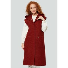 Жилет DIMMA fashion studio, размер 50, бордовый