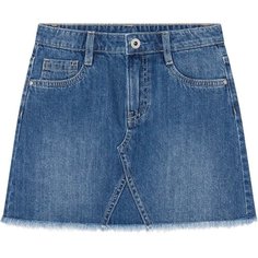 Юбка Pepe Jeans, размер 6 лет, синий