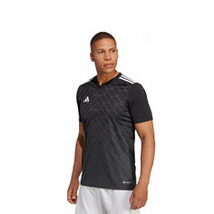 Футболка adidas, размер L, черный/серый