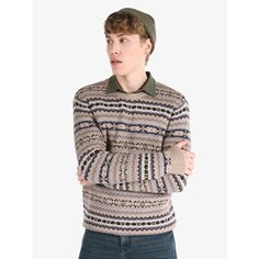 Джемпер COLINS, размер XXL, , коричневый