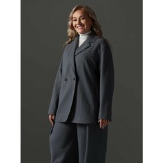Пиджак DIMMA fashion studio Сью, размер серый, серый