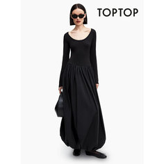 Платье TOPTOP, размер XS, черный
