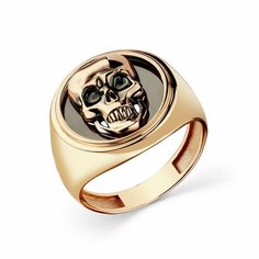 Кольцо Diamant online, красное золото, 585 проба, размер 19
