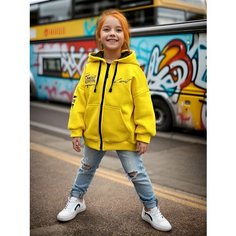 Толстовка NIkki Bambino, размер 158, желтый