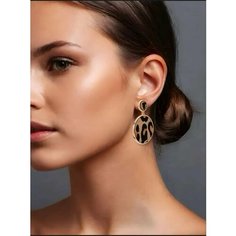 Серьги с подвесками, золотистый Trendy Jewelry