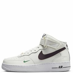 Кроссовки NIKE Air Force 1 Mid, размер 12 US, белый