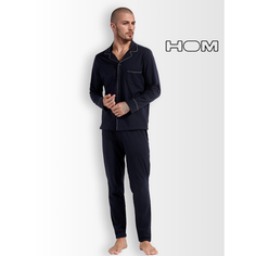 Пижама HOM, размер L, темно-синий