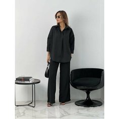 Блуза Sofi & Co, размер 48, черная