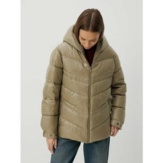 Пуховик Maison David, размер XS, grey/green