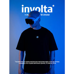 Футболка involta, размер M, черный
