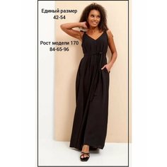 Платье YolKa_Dress, размер ЕДИНЫЙ, черный