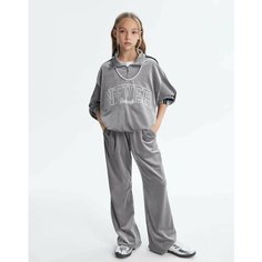 Брюки спортивные Gloria Jeans, размер 12-14л/158-164, серый