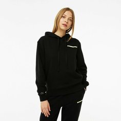 Худи LACOSTE Loose Fit, размер T34, , черный