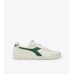 Кеды Diadora GAME L LOW WAXED, размер T5, white/fogliage green