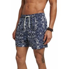Шорты для плавания Superdry STUDIOS SWIM SHORT, размер XL, синий, белый